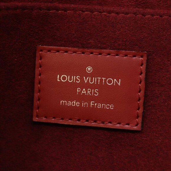 LOUIS VUITTON Epi Pochette Jules PM Clutch Bag Red Car Mine - Picture 12 of 16
